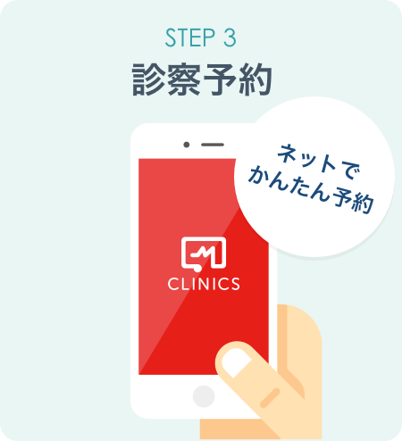 STEP3 診察予約